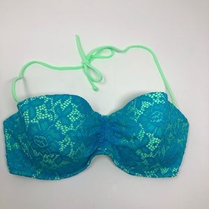 Victoria’s Secret Underwire Halter Bikini Top 34DD